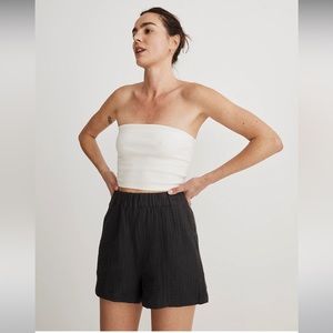 Madewell Easy Pull-On Shorts in Lightspun Size XS